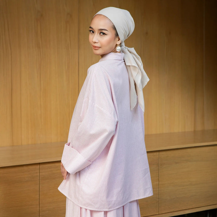 Rhett Pale Pink Top | HijabChic