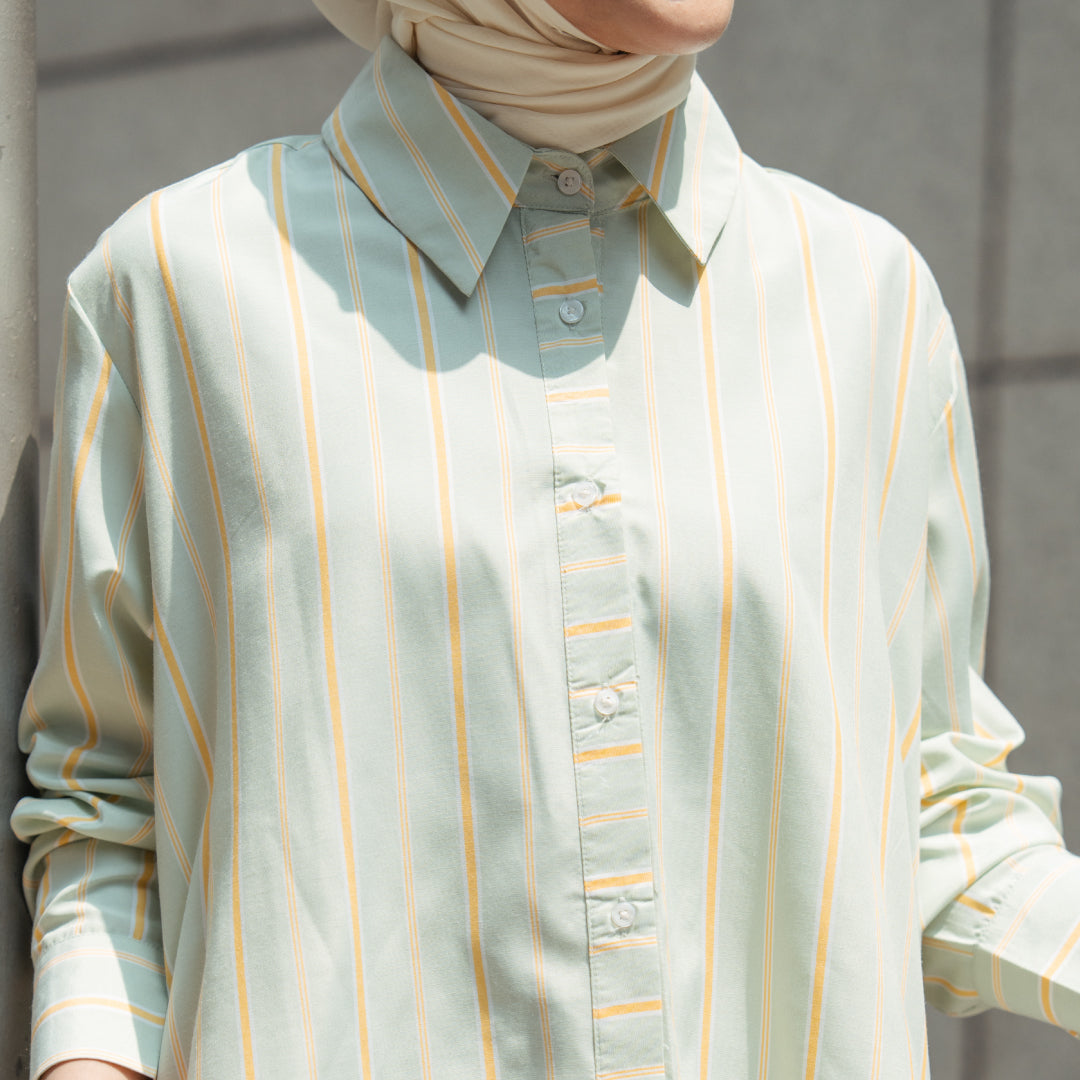 Roselly Pastel Green Top