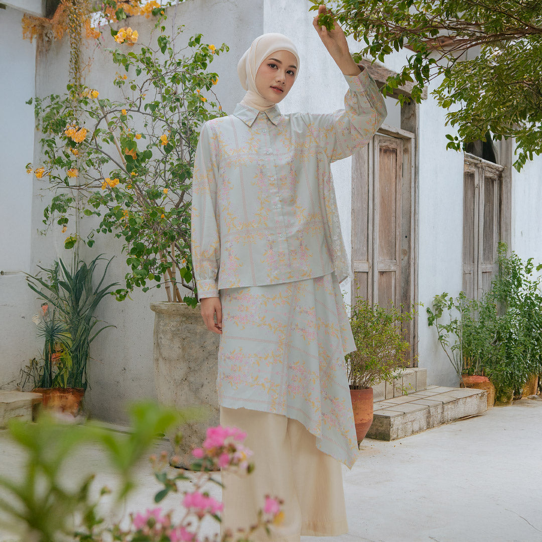 Rafika Top Mist Blue