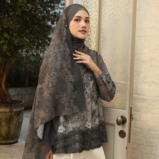 Renna Pashmina Olive Ash