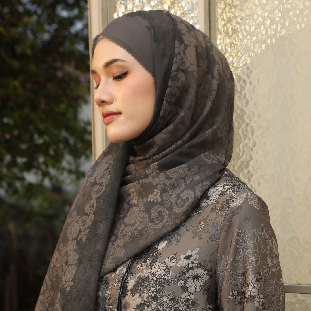 Renna Pashmina Olive Ash