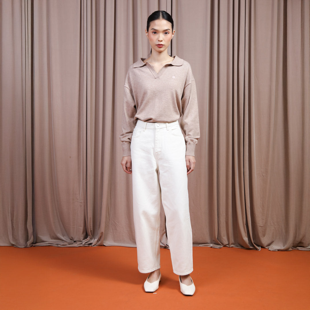Rhea Pants - Ivory