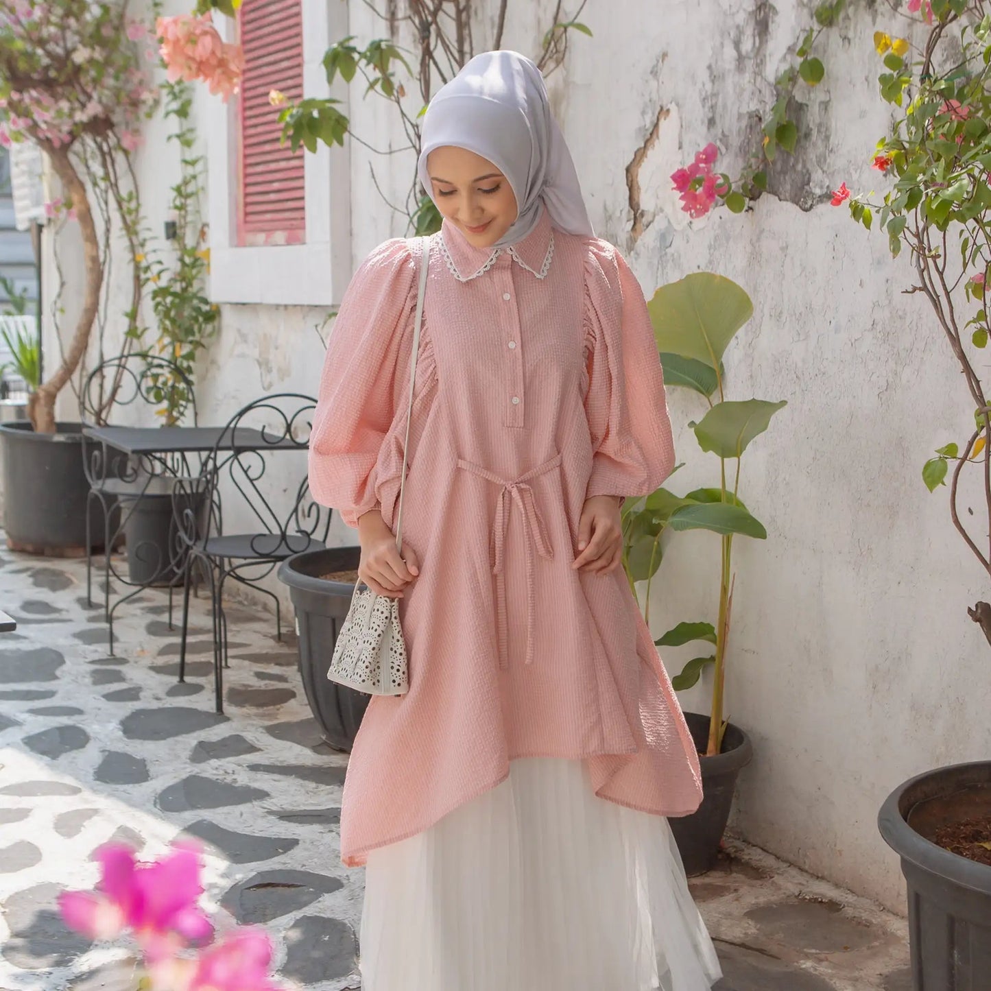 Alta Rose Pink Tunic HijiabChic