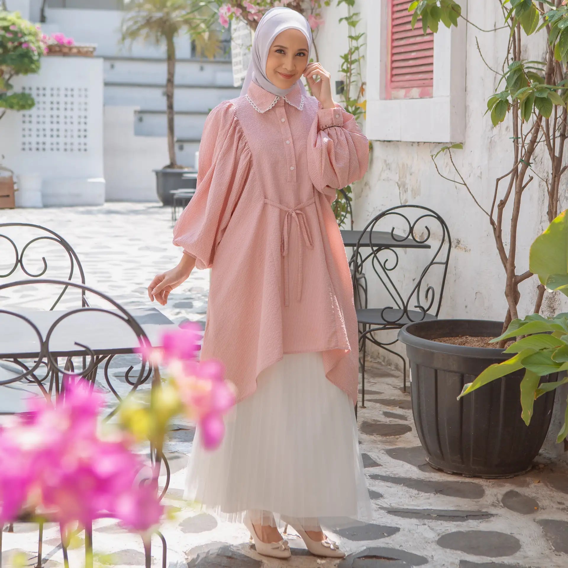 Alta Rose Pink Tunic HijiabChic