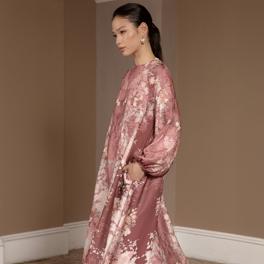 Rosela Dress Rosewood