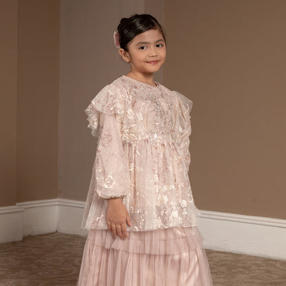 Rosetta Girl Top Blush Pink