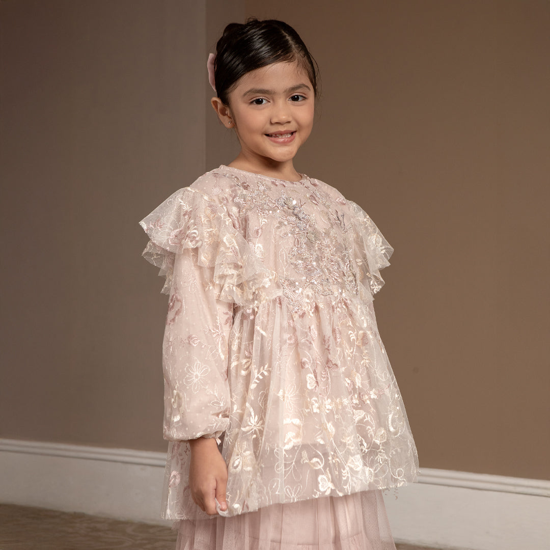 Rosetta Girl Top Blush Pink