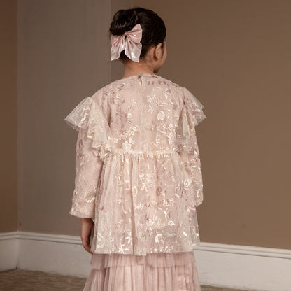 Rosetta Girl Top Blush Pink