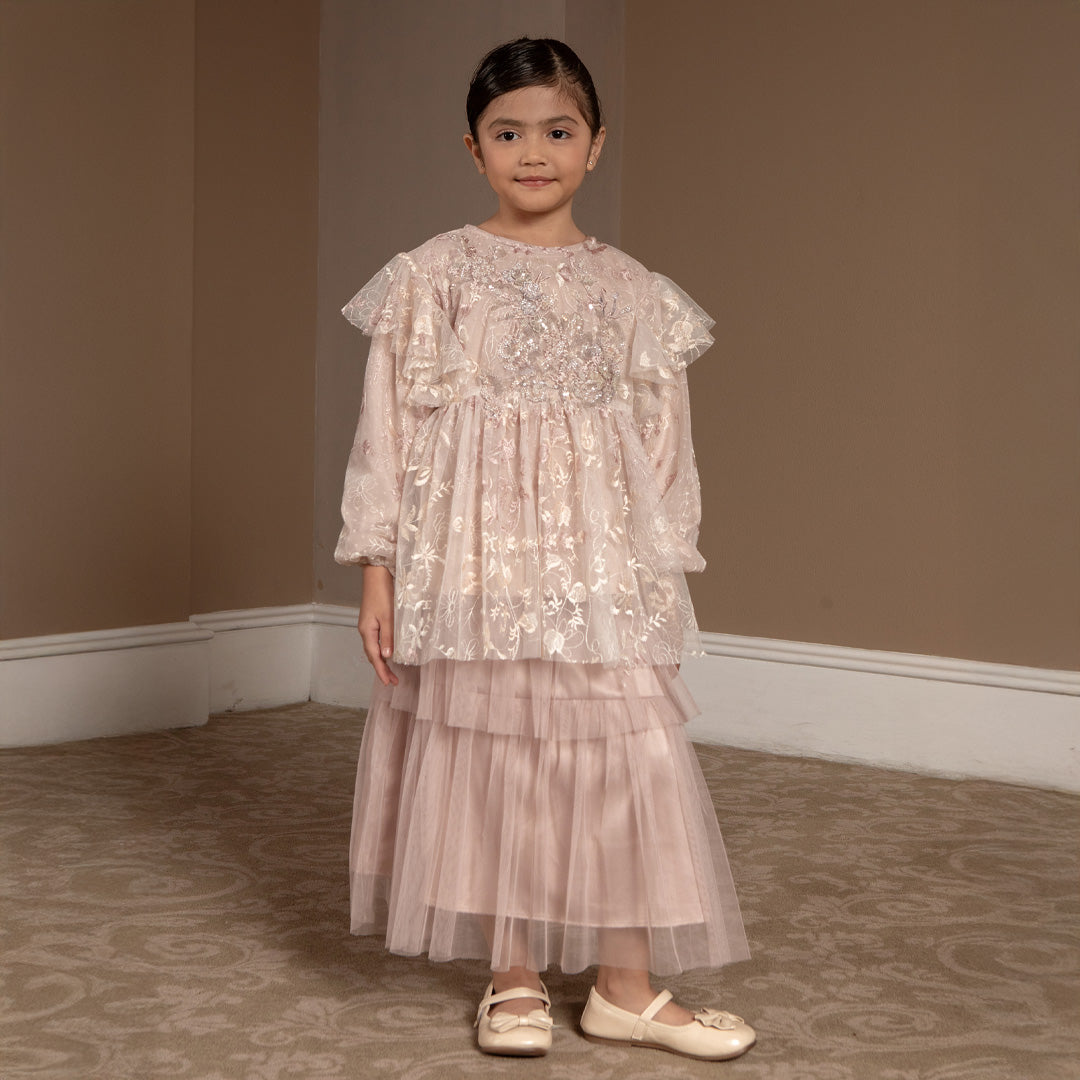 Rosetta Girl Top Blush Pink