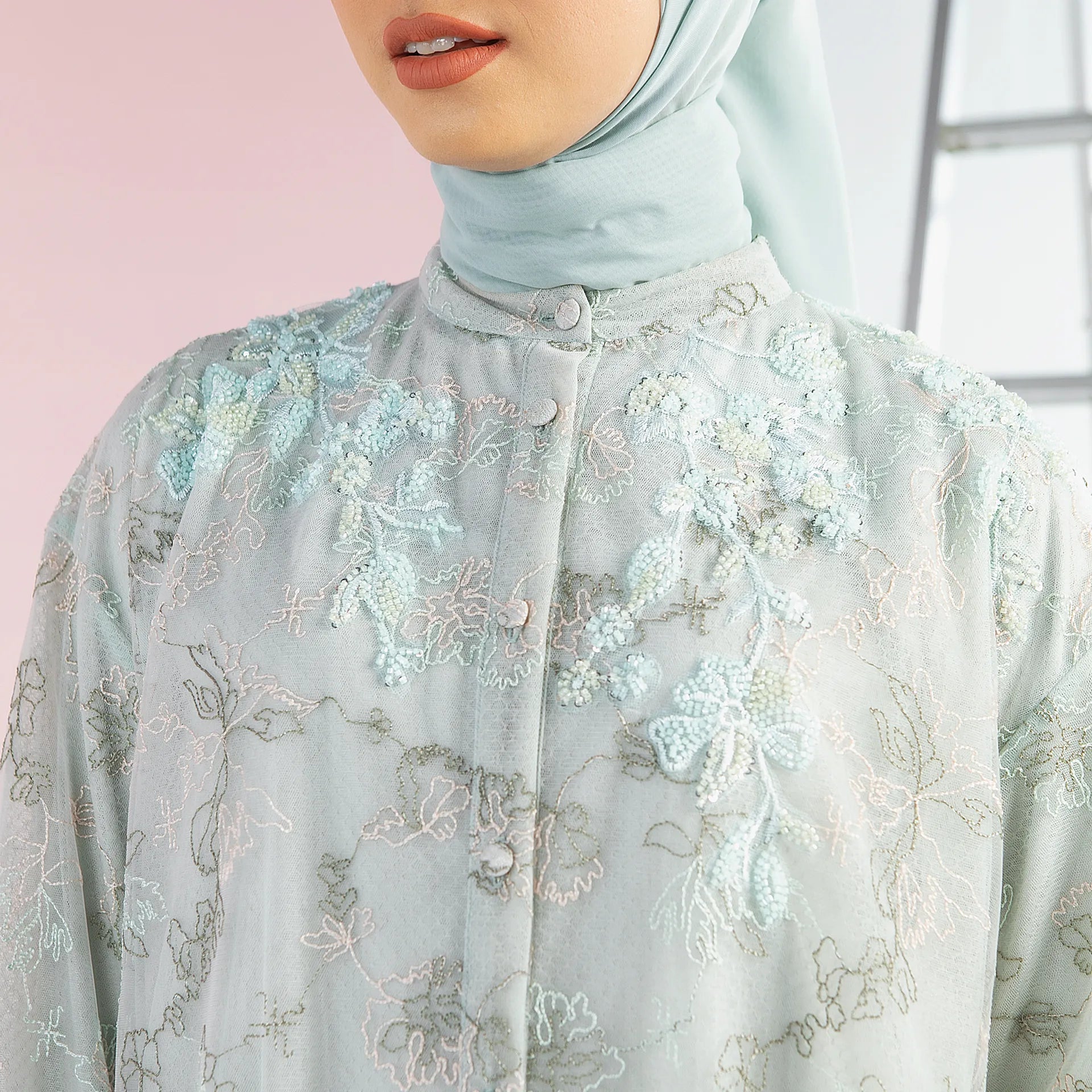 Sachie Mint Tunic | HijabChic