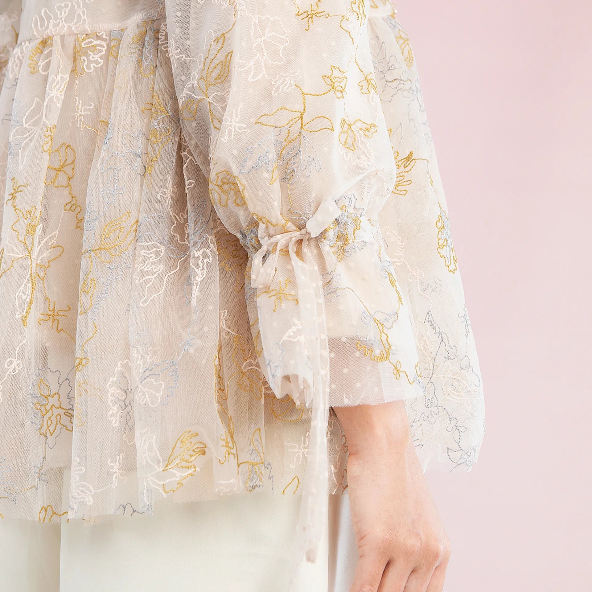 Seraphine Gold Top | HijabChic