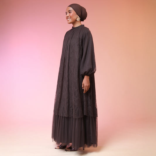 Syahira Brown Dress