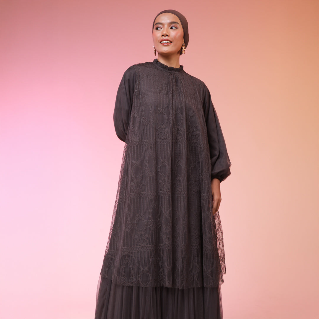 Syahira Brown Dress