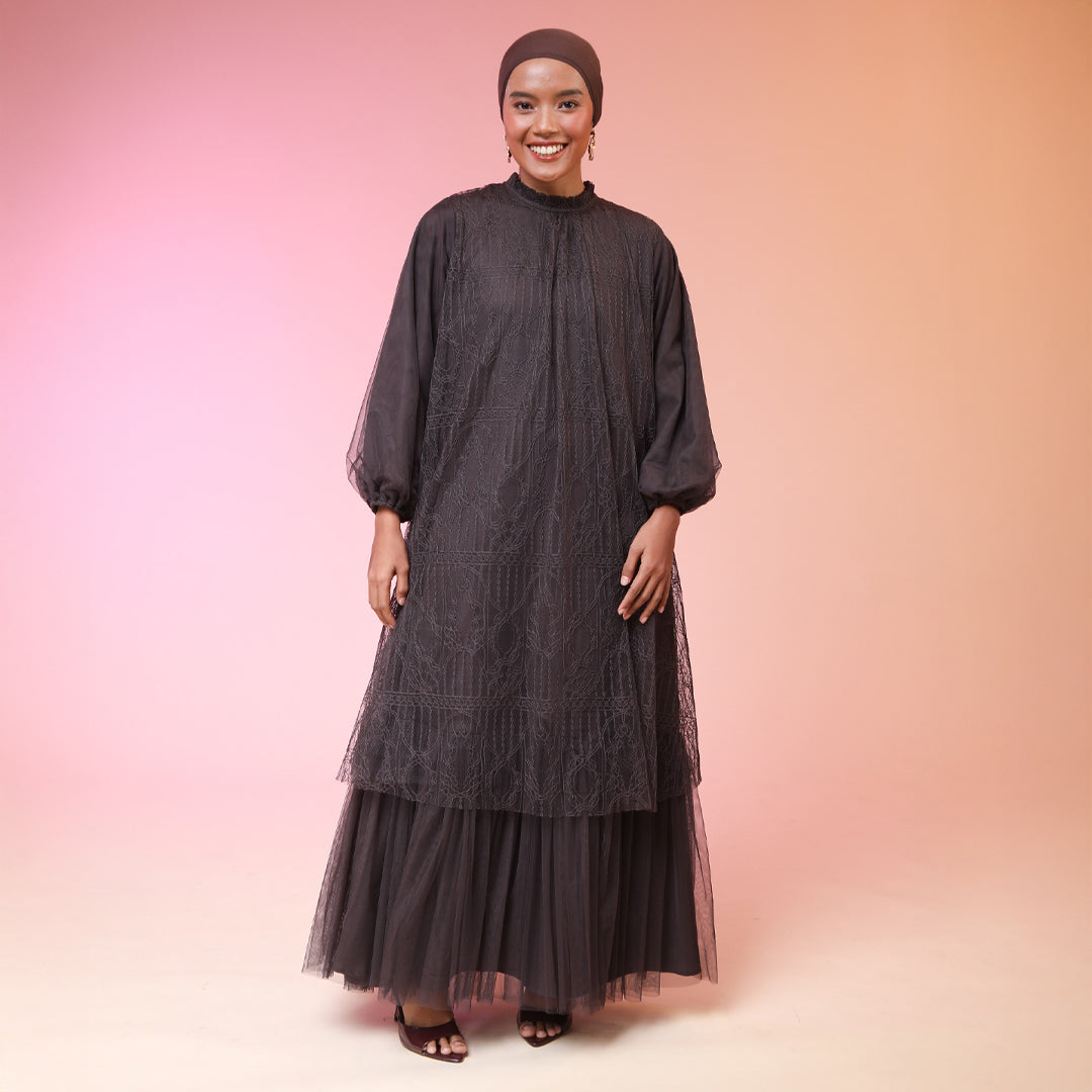 Syahira Brown Dress