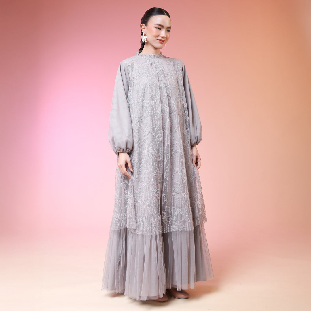 Syahira Taupe Dress