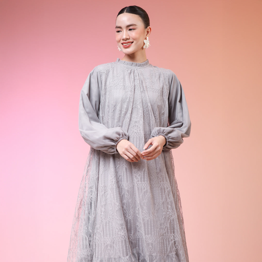 Syahira Taupe Dress