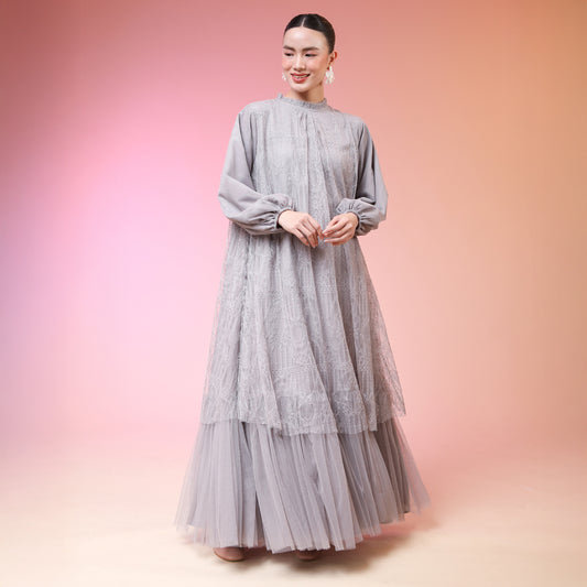 Syahira Taupe Dress