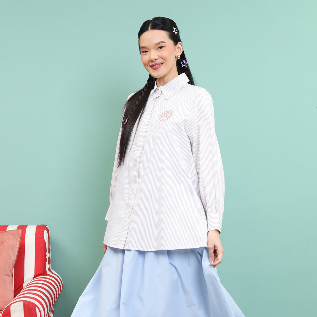 Shena Top - Dove