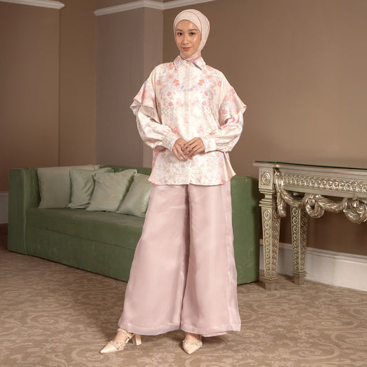 Solenne Pants Blush Pink