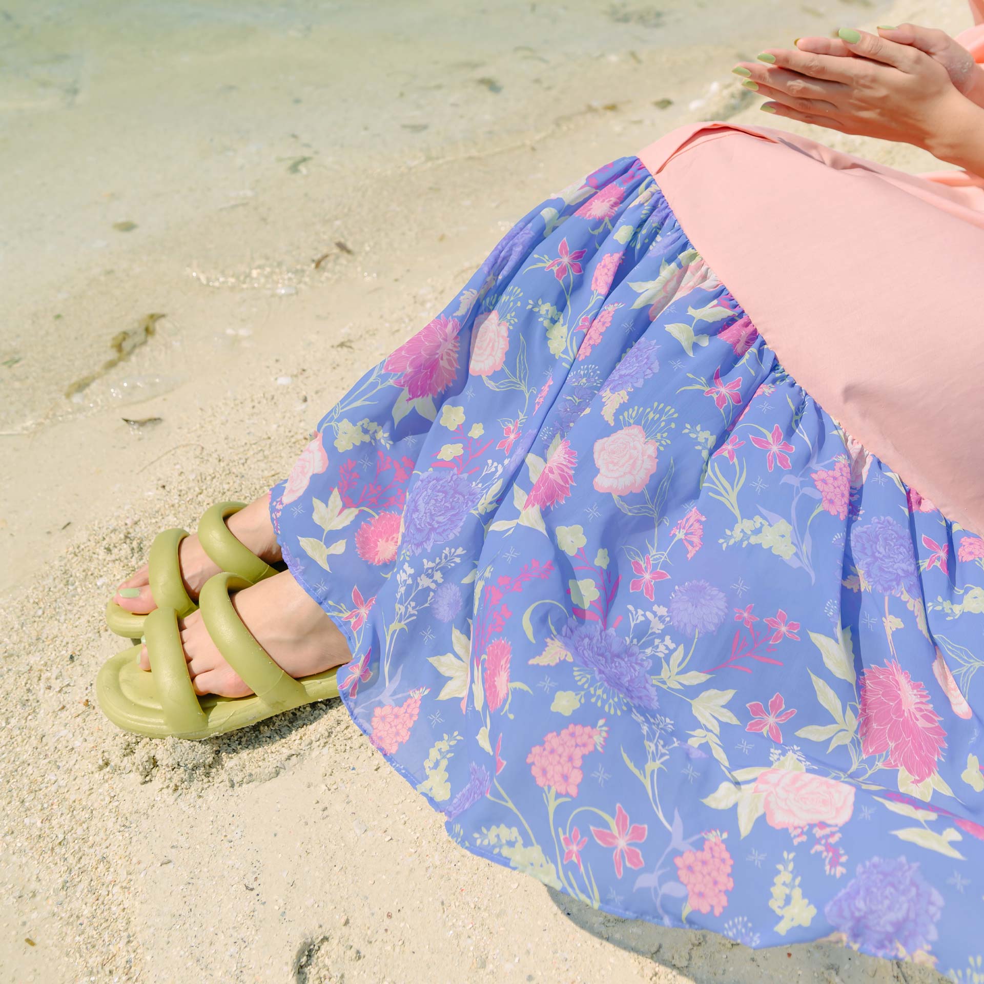 Sula Peach Dress | HijabChic