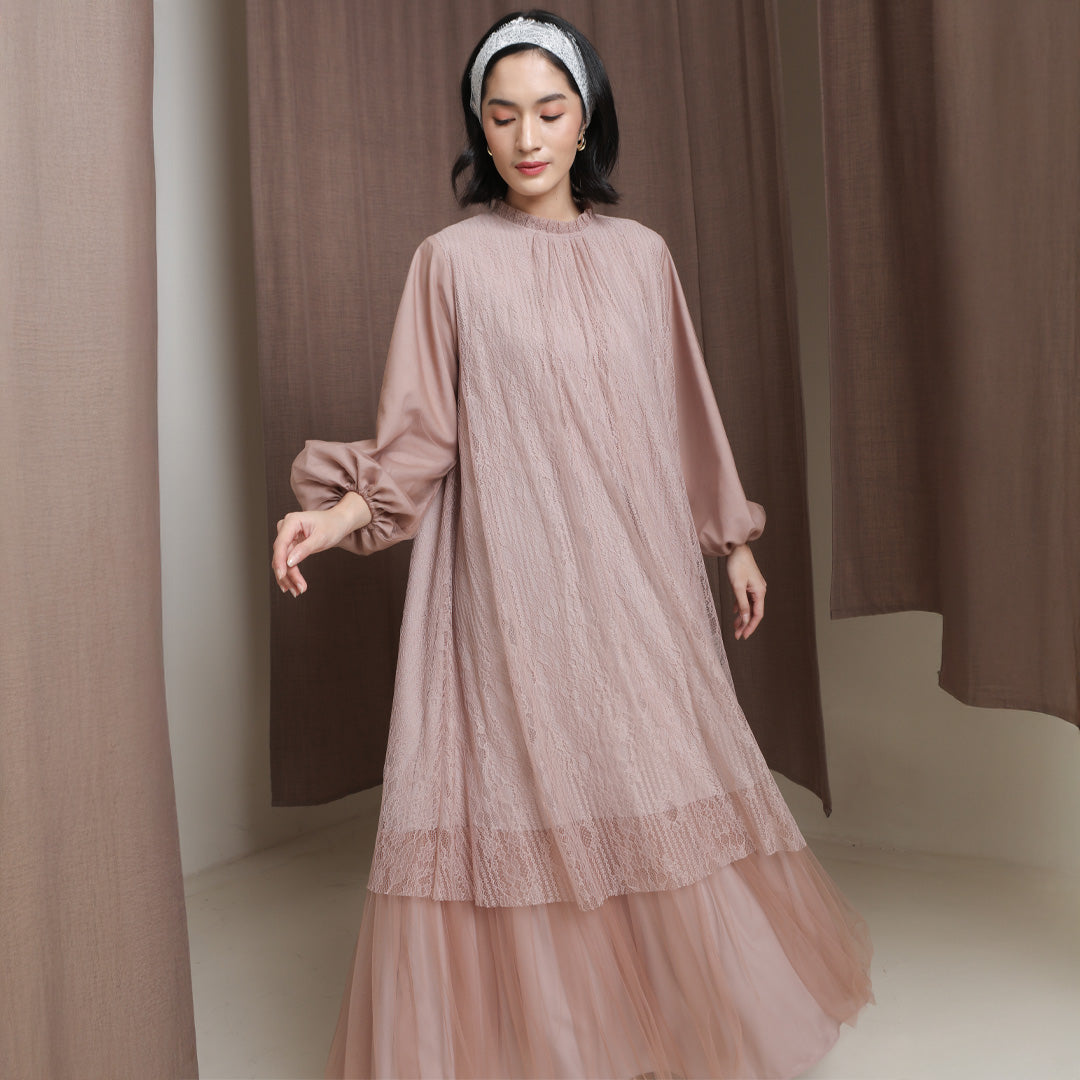 Syahira Mauve Dress