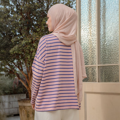 Ulyani Pink Stripe Top