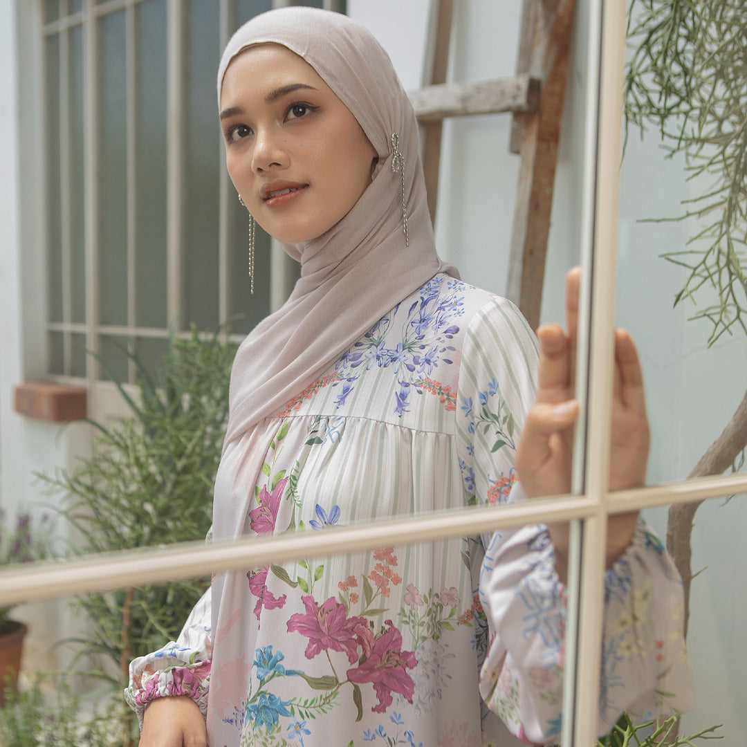 Vena Dress Lavender Bloom