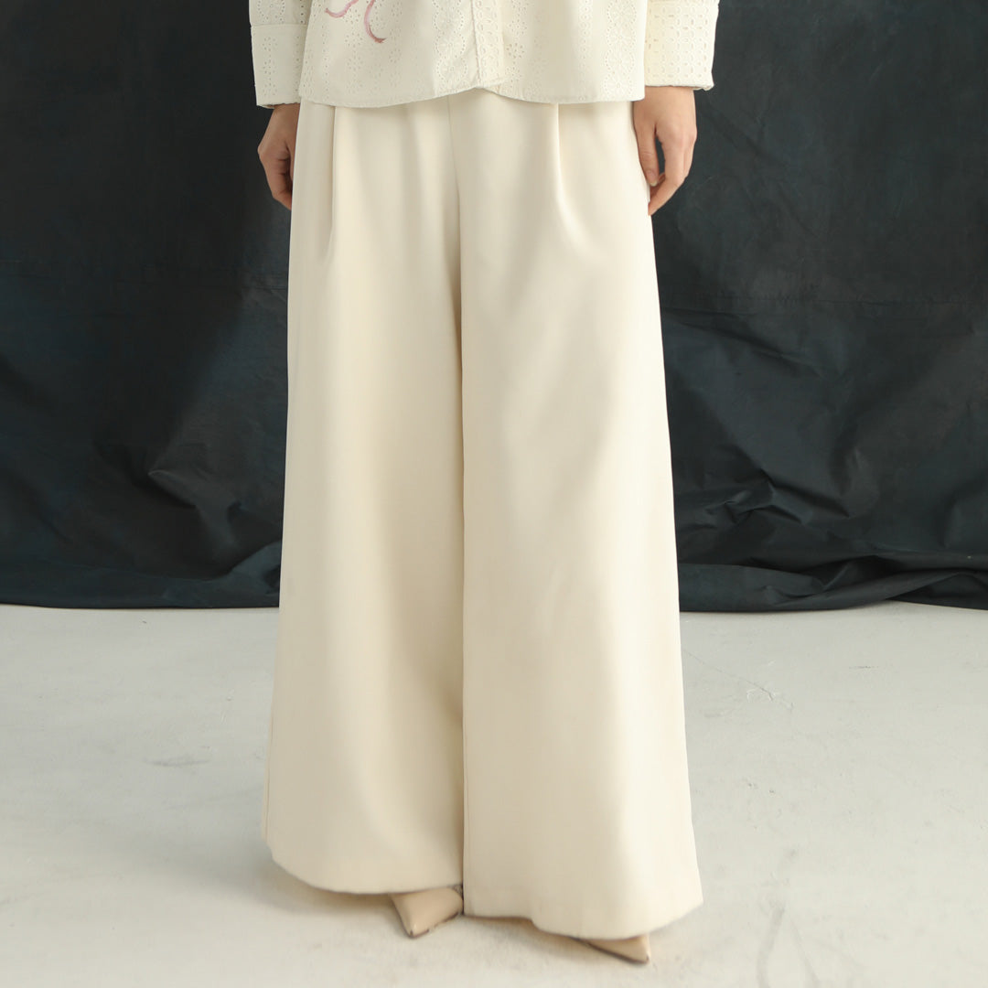 Flora Pants Ivory