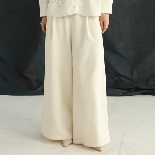 Flora Pants Ivory