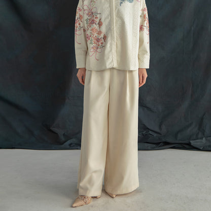 Flora Pants Ivory