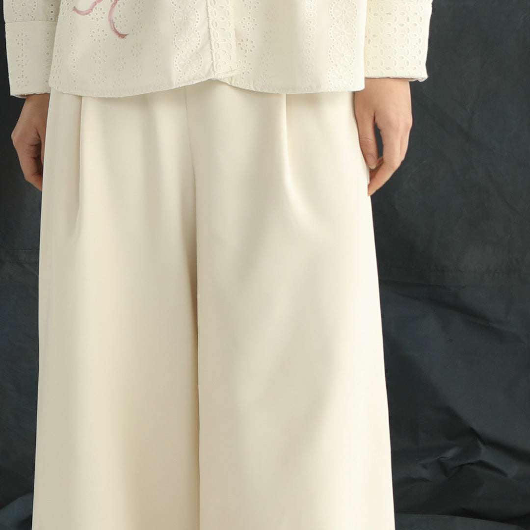 Flora Pants Ivory
