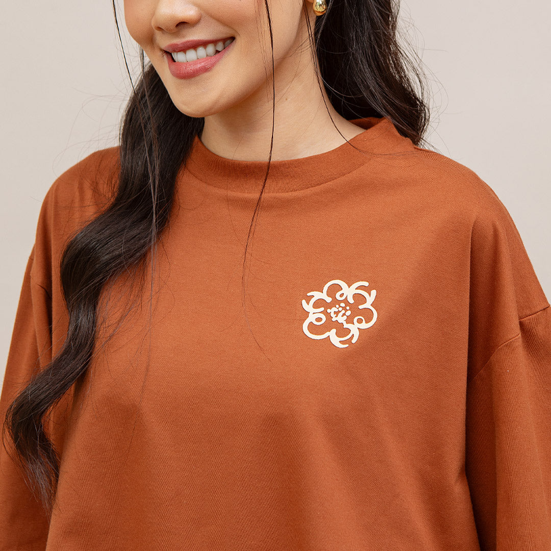 Willa Cinnamon Top