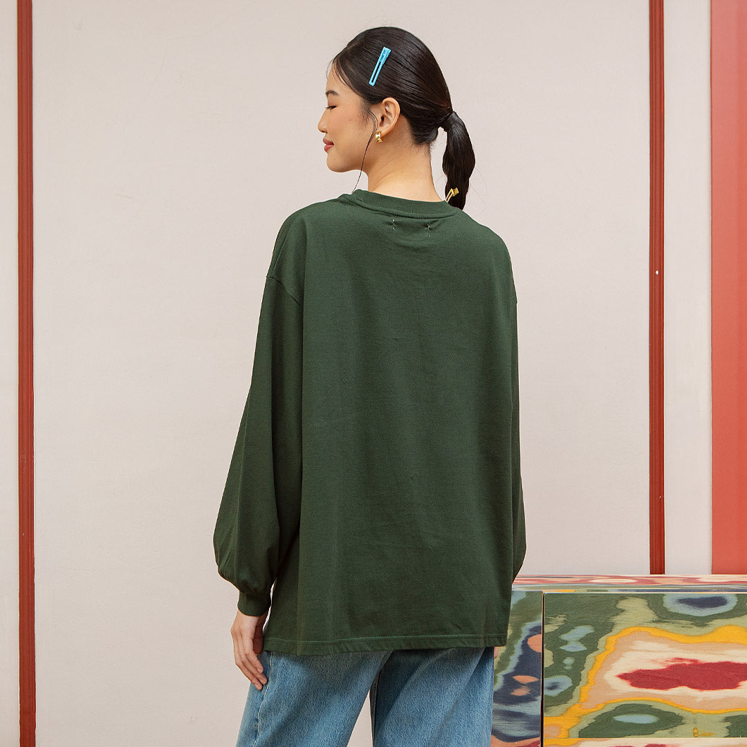 Willa Emerald Green Top