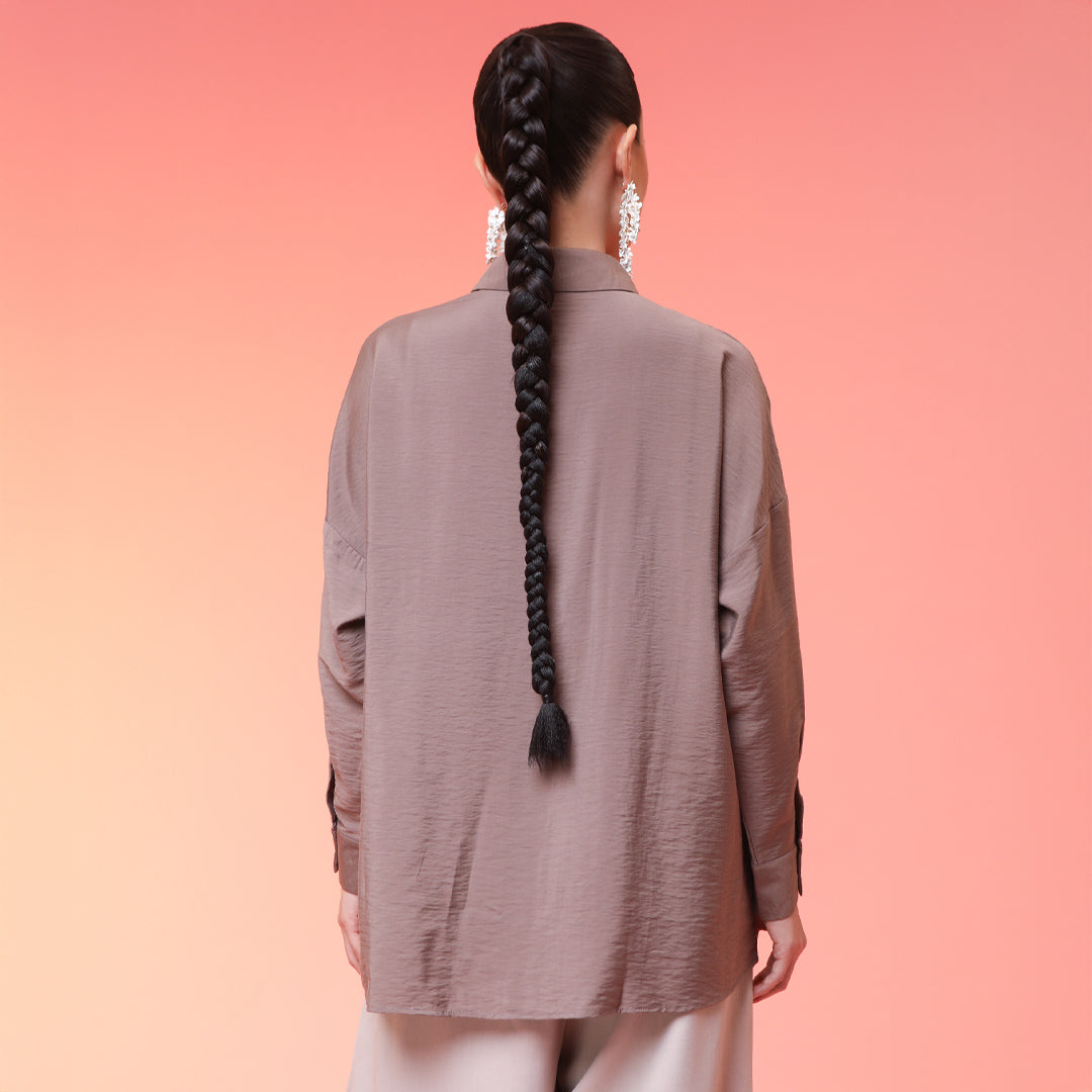Wrenna Brown Top