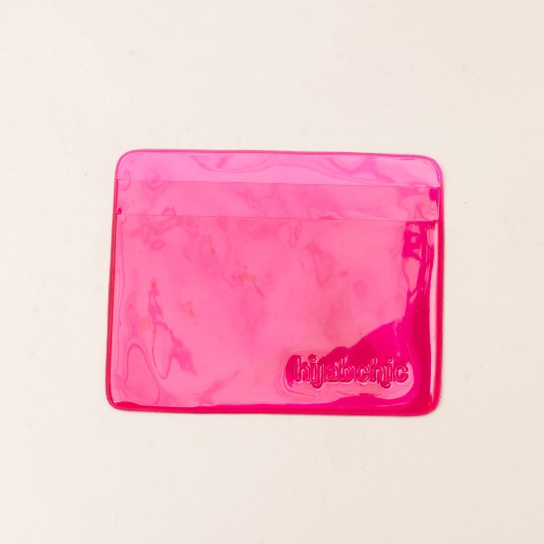 card holder pink hijabchic