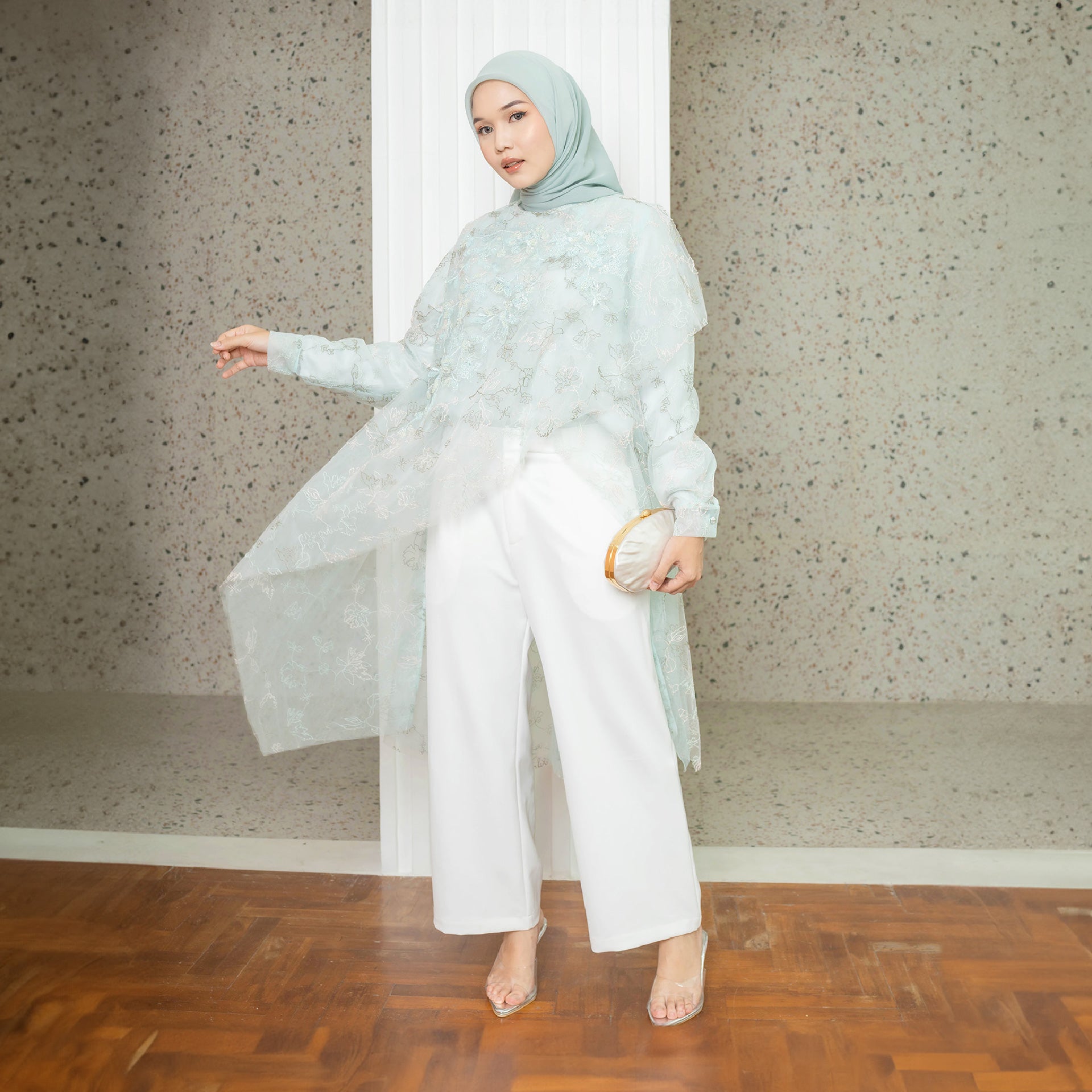 Avla Mint Outerwear