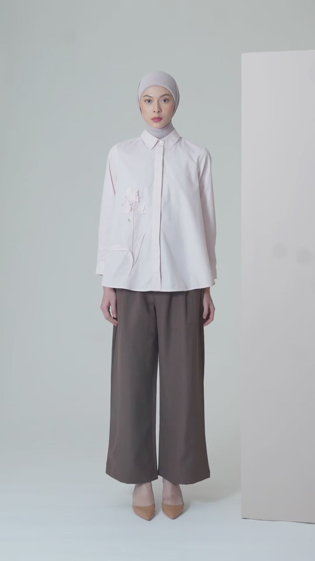 Elarona Top - Blush Pink