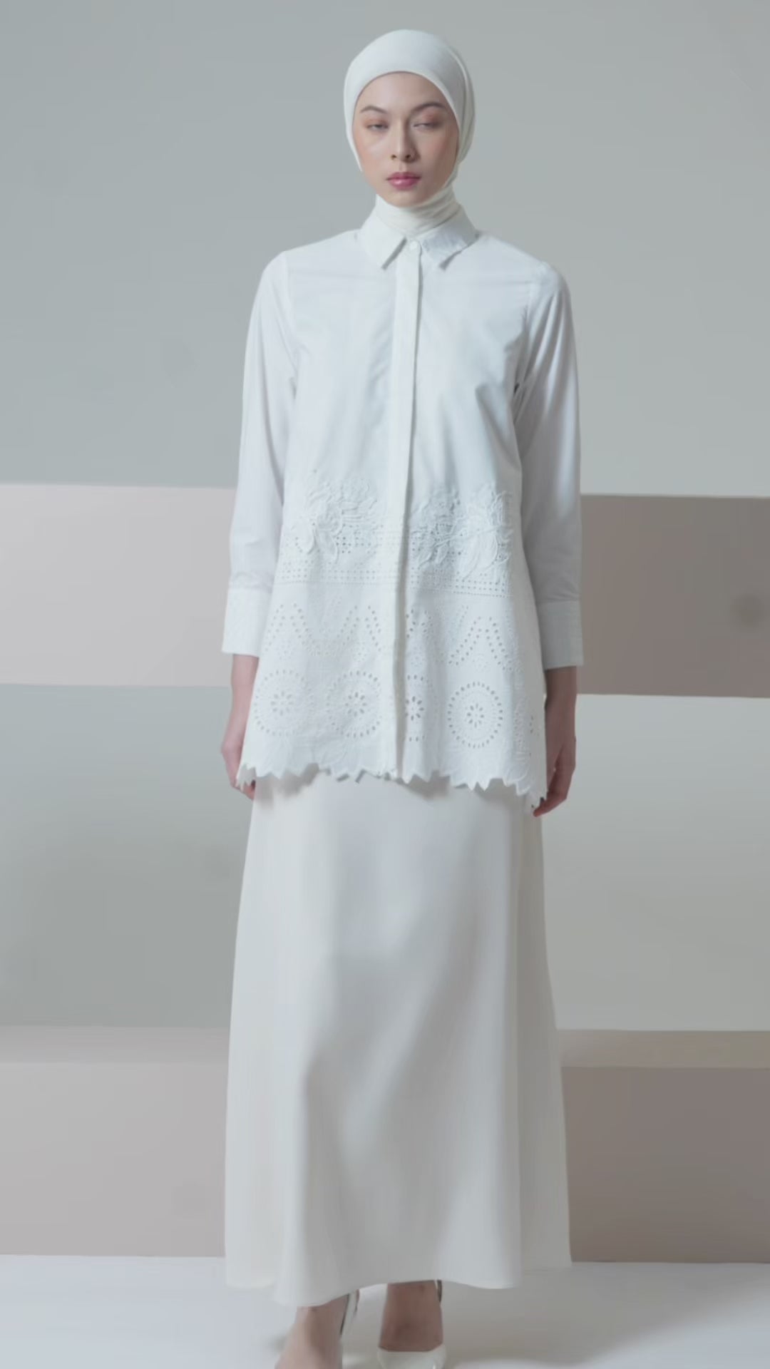 Lacelle Top - White