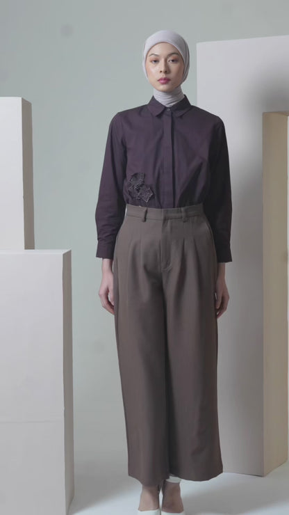 Velora Pants - Brown