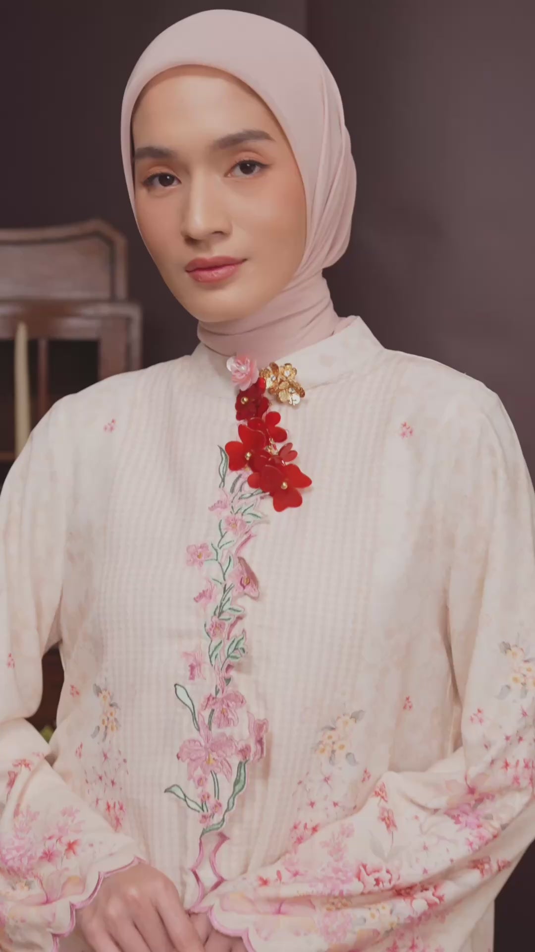 Divya Rose Beige Top