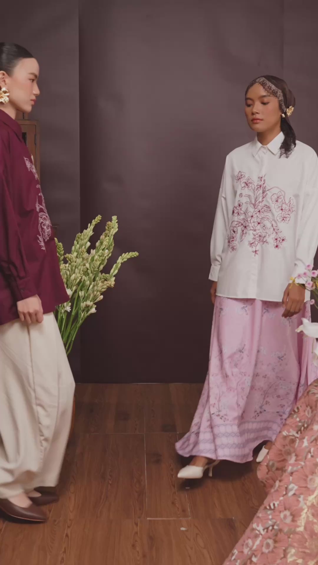 Kirana Maroon Top
