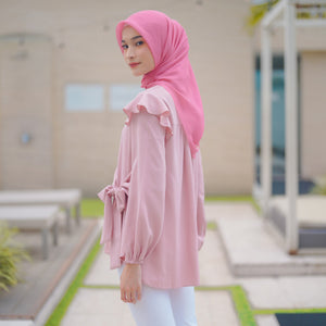 HC x ZD Adelicia Dusty Pink Top | HijabChic