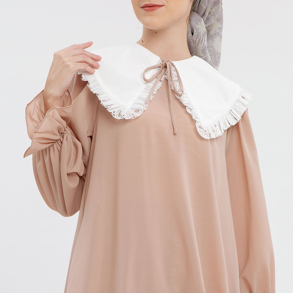 
            
                Load image into Gallery viewer, Admina Tan Tunic | HijabChic
            
        