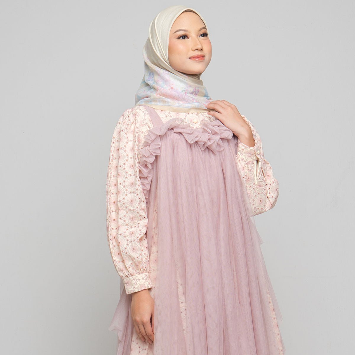 Calla Scarf In Baby Yellow | HijabChic