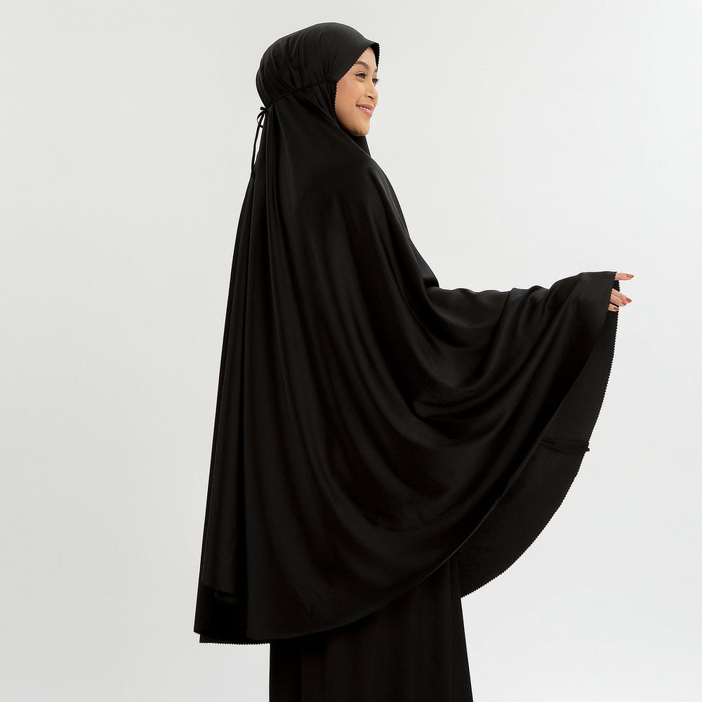 Odense Plain Prayer Set in Raven | HijabChic