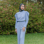 Blossom Black Scarf | HijabChic