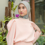 Blossom Ecru Scarf | HijabChic