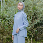 Blossom Grey Scarf | HijabChic