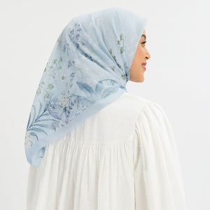 Odense Scarf In Blue | HijabChic