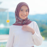 HC x ZD Fleuria Scarf Cinnamon | HijabChic